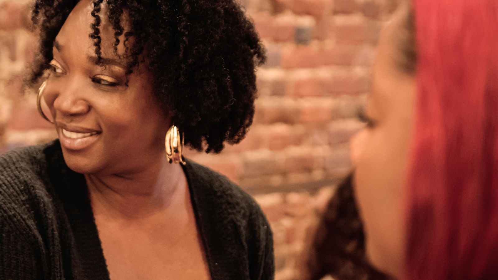 Women sitting at a table